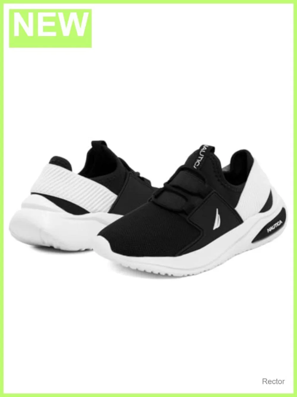 Kids Athletic Slip-On Sneakers Bungee Running Shoes